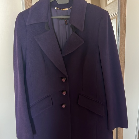 Escada wool and Cashmere coat - Picture 6 of 13